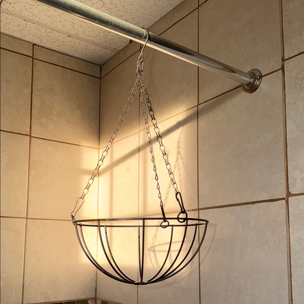 Hanging Metal Planter or Shower Caddy